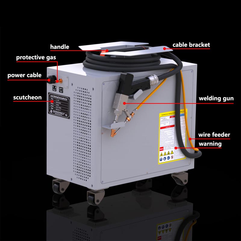 Industrial Laser Welding Machine Hand Held - آلة لحام ليزر محمولة باليد -