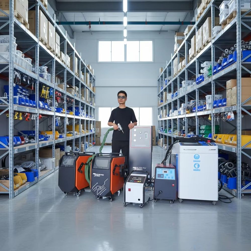 Industrial Laser Welding Machine Hand Held - آلة لحام بالليزر الصناعي تعمل بالألياف،