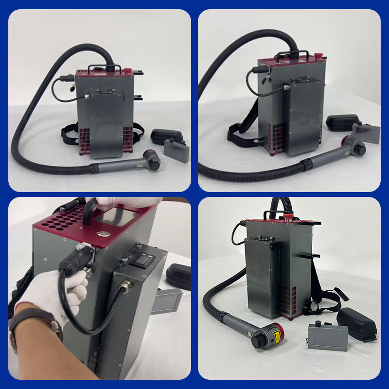 Industrial Laser Machine Price - حقيبة الظهر المحمولة نوع يده الليزر