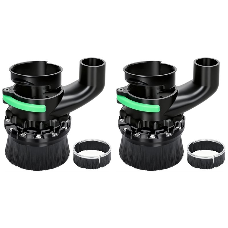 Dust Shoe Cnc - قطعتان من فرشاة تنظيف الغبار بقطر