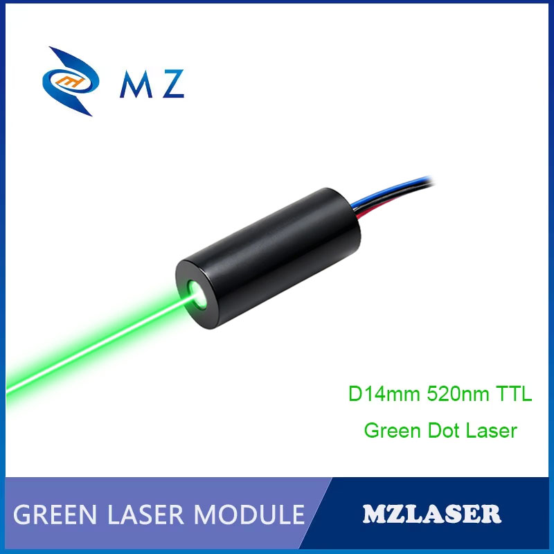 Industrial Applications Of Laser - وحدة ليزر نقطية خضراء مدمجة صغيرة