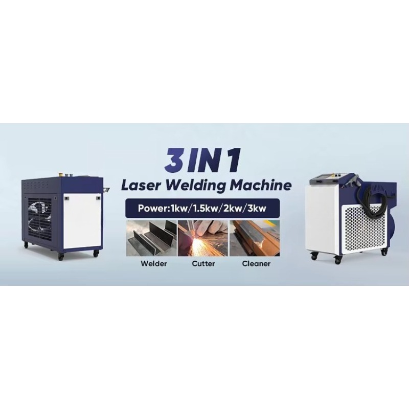 آلة لحام ليزر محمولة أوتوماتيك - مراجعة Industrial Laser Welding Machine Hand Held وسعره