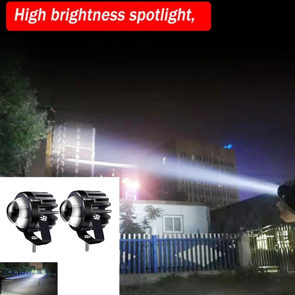 مصباح جهاز عرض ليزر للدراجة ال - مراجعة Laser Focus Lens وسعره