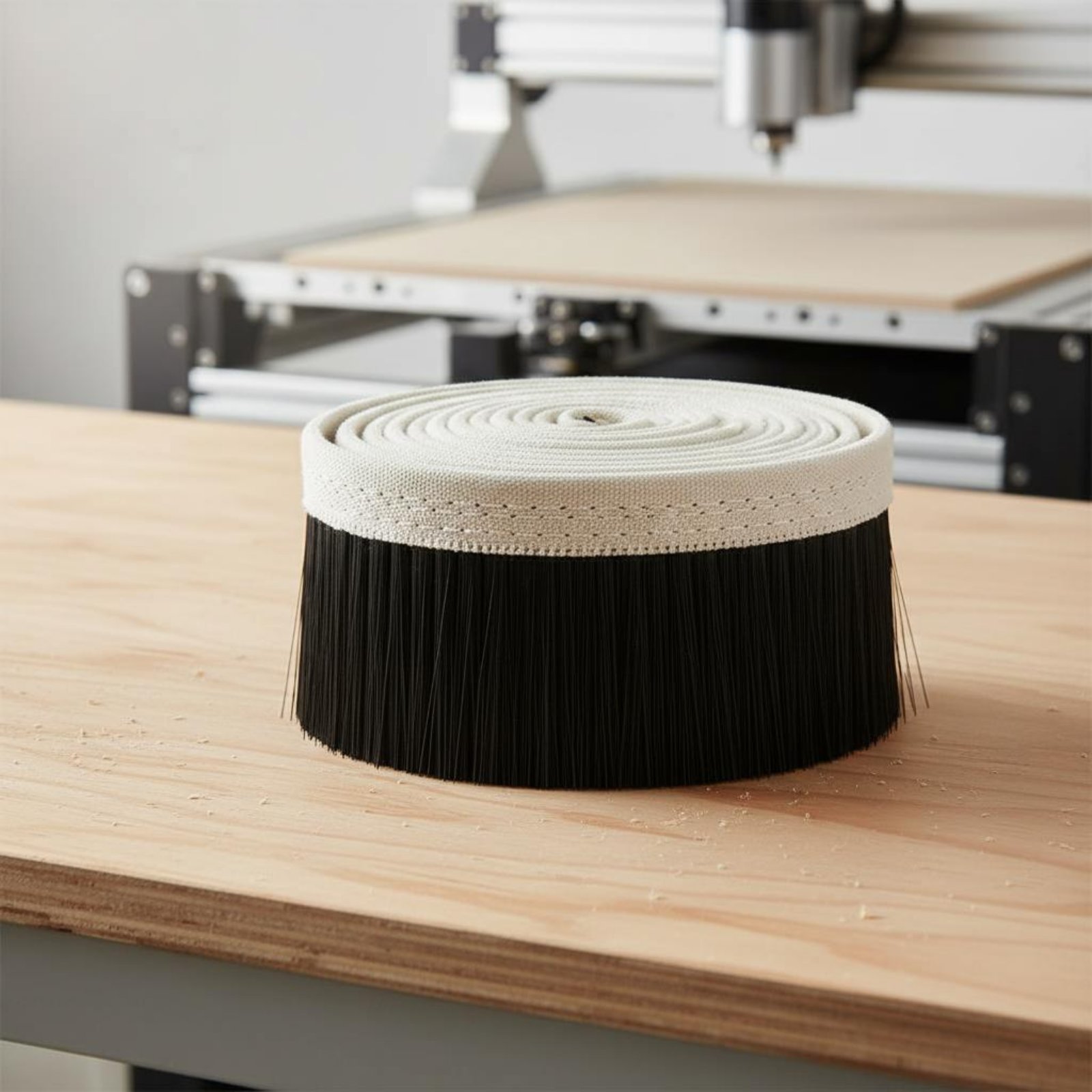 فرشاة آلة النقش المقاومة للتآك - مراجعة Dust Shoe Cnc وسعره