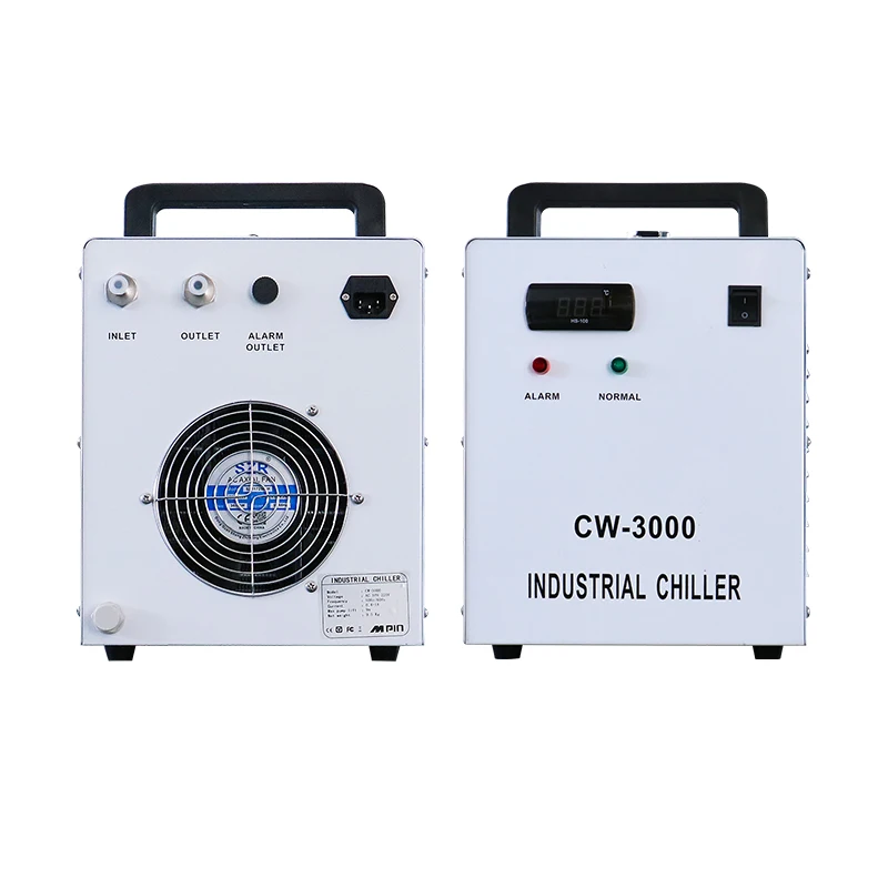 -ل 9L CW-3000 CW5000 التحلل ال - مراجعة Laser Chiller Water Cooler وسعره