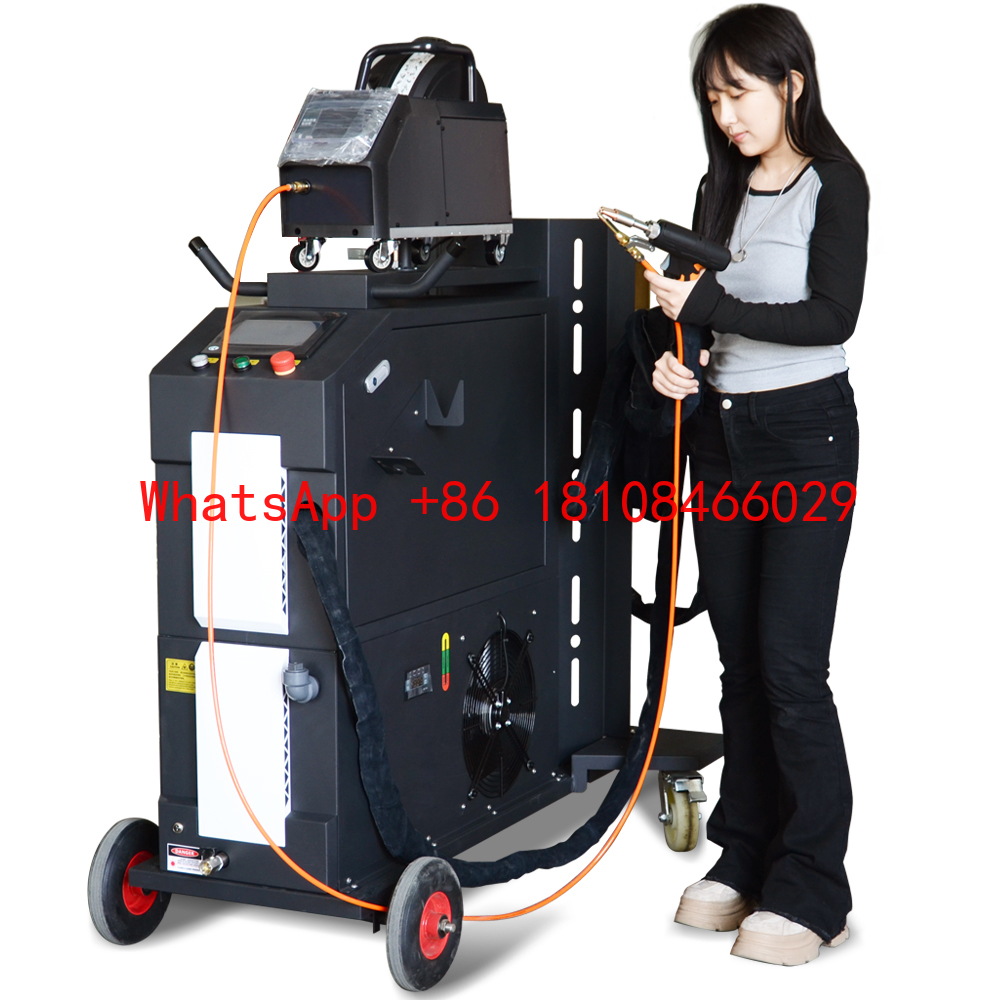 آلة لحام بالليزر الليفي عالية  - مراجعة Industrial Laser Welding Machine Hand Held وسعره
