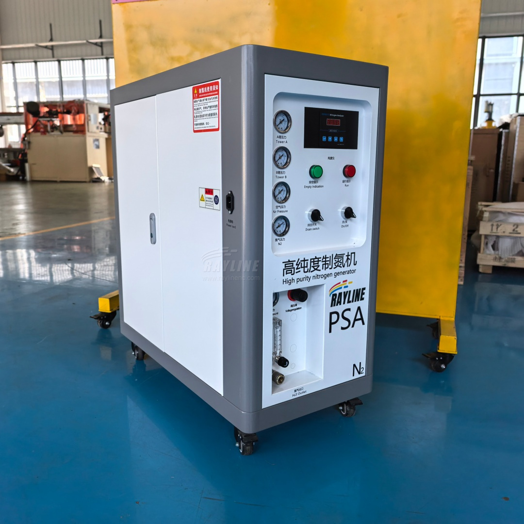 مولد نيتروجين صناعي بتقنية PSA - مراجعة Industrial Laser Machine Price وسعره