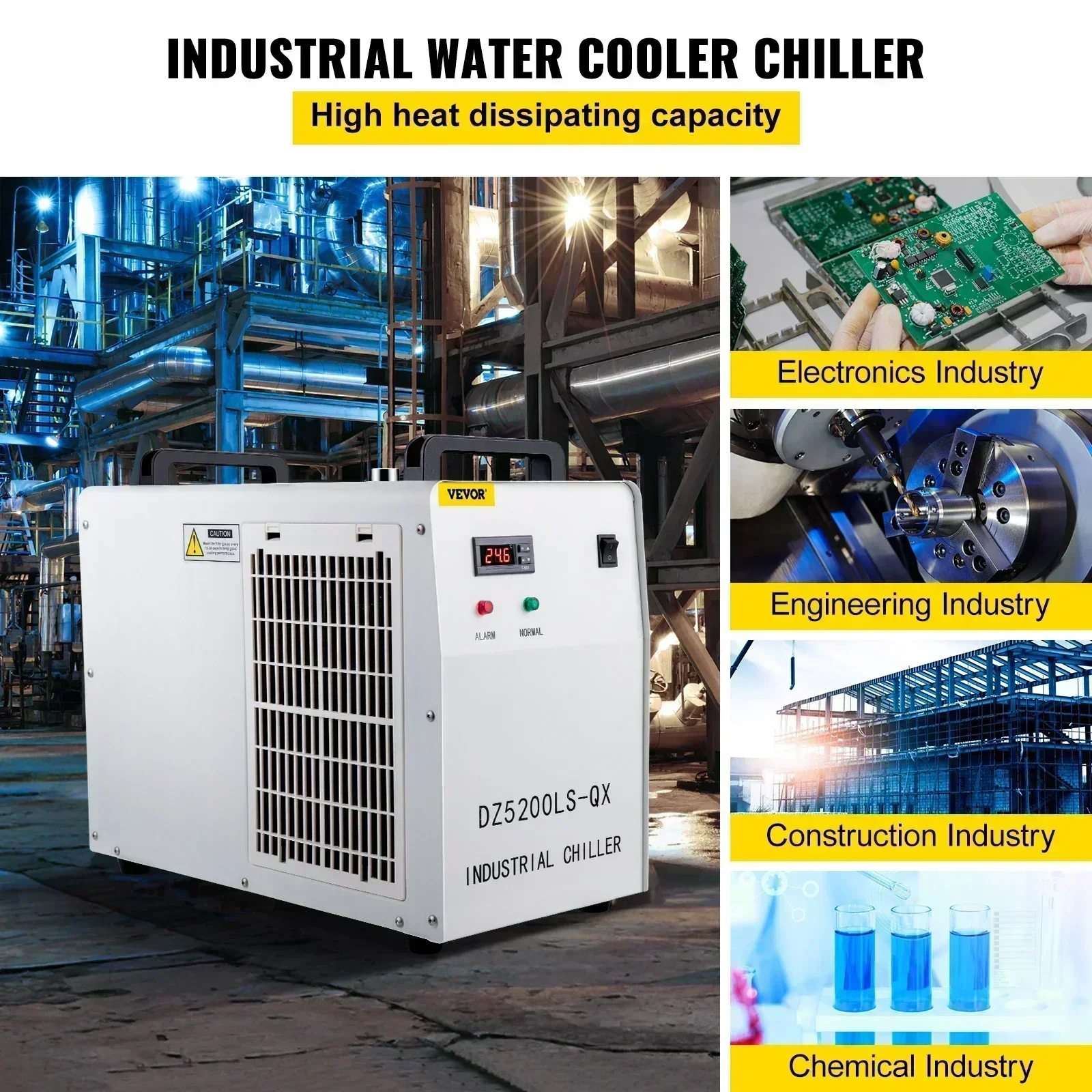 مبرد مياه صناعي SIHAO CW-3000  - مراجعة Laser Chiller Water Cooler وسعره