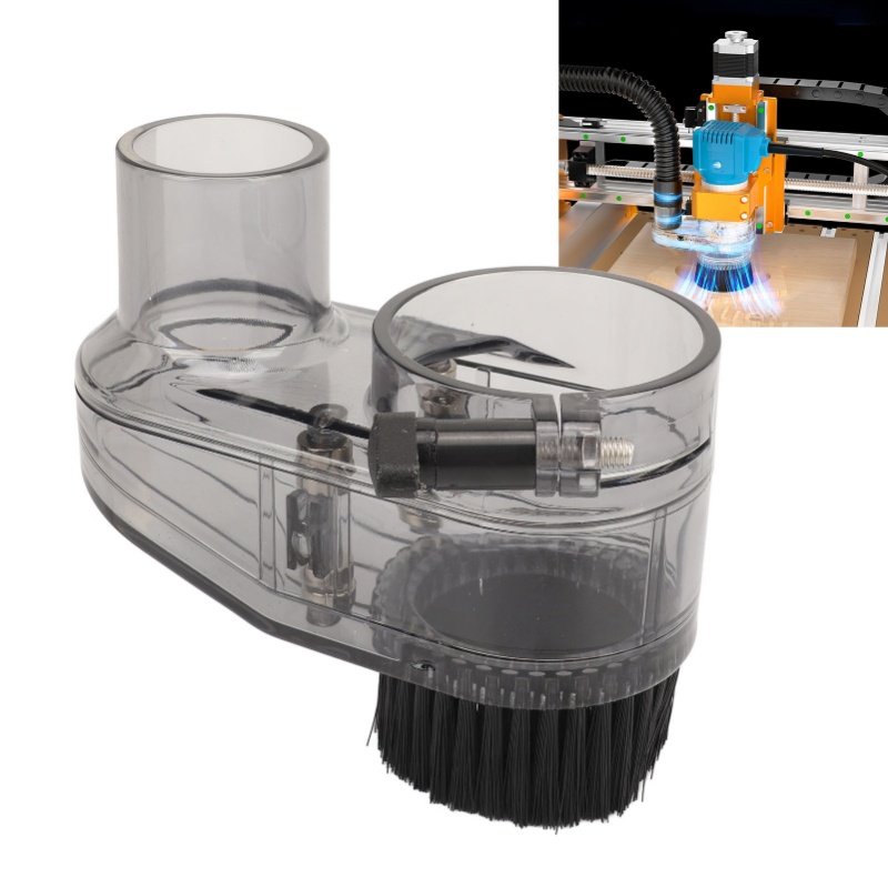 CNC راوتر الغبار الحذاء 52 ملل - مراجعة Dust Shoe Cnc وسعره