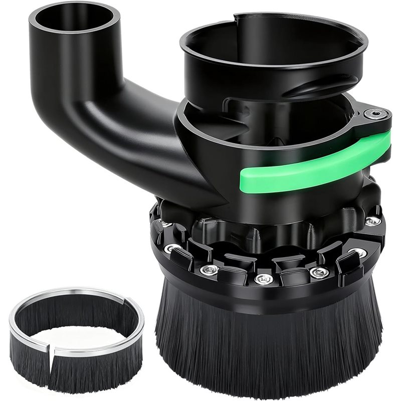 قطعتان من فرشاة تنظيف الغبار ب - مراجعة Dust Shoe Cnc وسعره