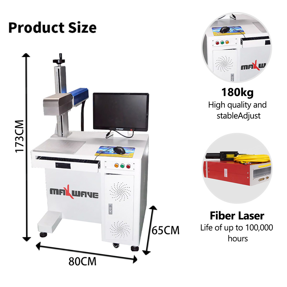 آلة الوسم بالليزر Maxwave 100W - مراجعة Industrial Laser Uses وسعره