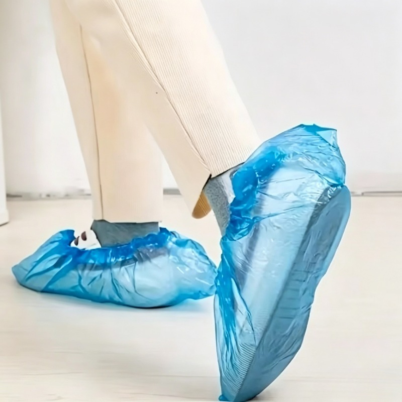 100/200 قطعة غطاء أحذية بلاستي - مراجعة Dust Shoe Cnc وسعره