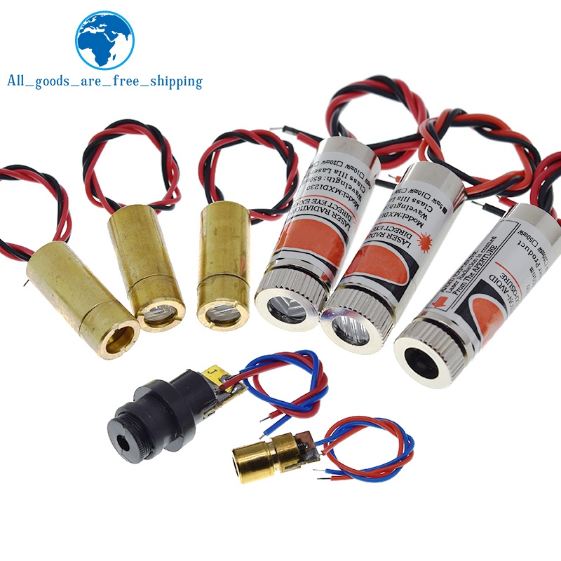 1/3 قطعة 650nm 5mW 6 مللي متر  - مراجعة Laser Focus Lens وسعره