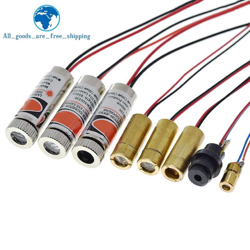 1/3 قطعة 650nm 5mW 6 مللي متر  - مراجعة Laser Focus Lens وسعره