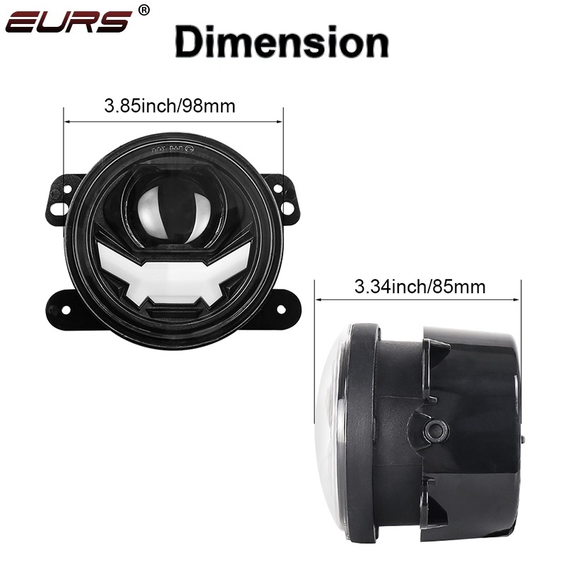 4 بوصة LED أضواء الضباب 30 واط - مراجعة Laser Focus Lens وسعره