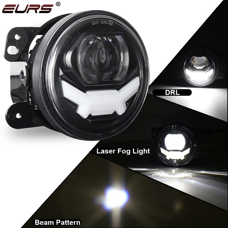 4 بوصة LED أضواء الضباب 30 واط - مراجعة Laser Focus Lens وسعره