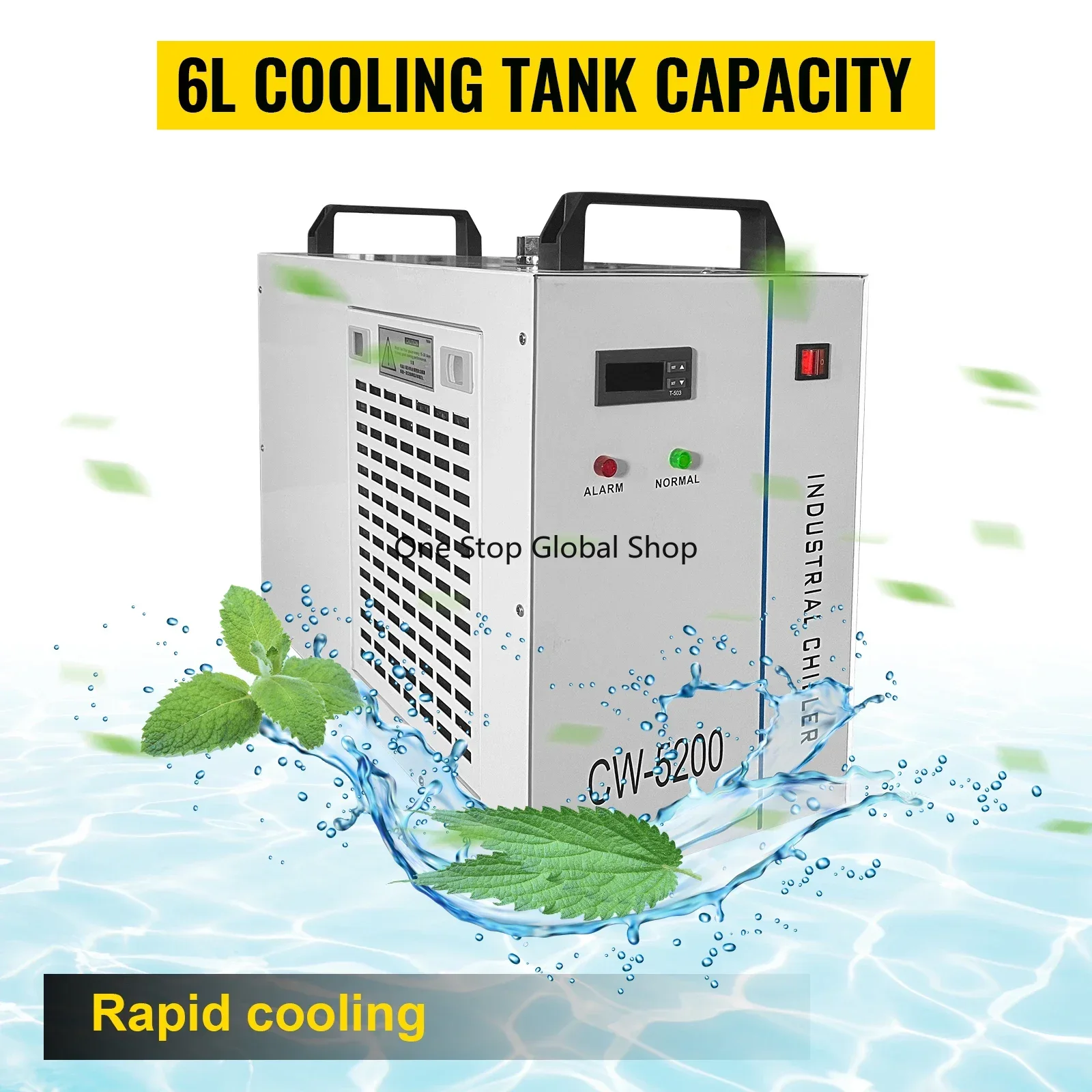 مبرد مياه صناعي لآلة النقش بال - مراجعة Laser Chiller Water Cooler وسعره