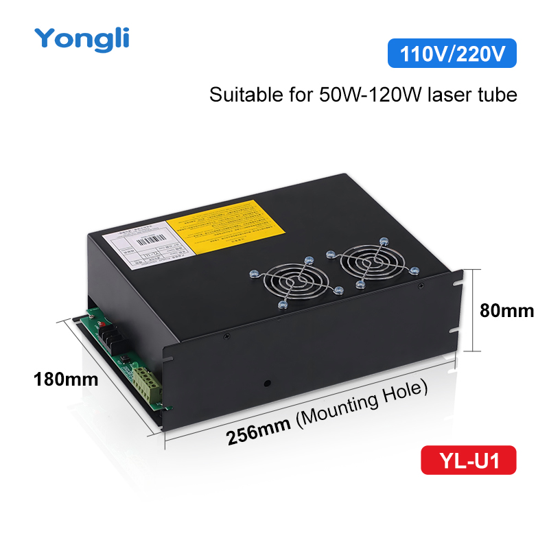 مزود طاقة ليزر CO2 من YongLi ب - مراجعة Laser Power Supply 60W وسعره