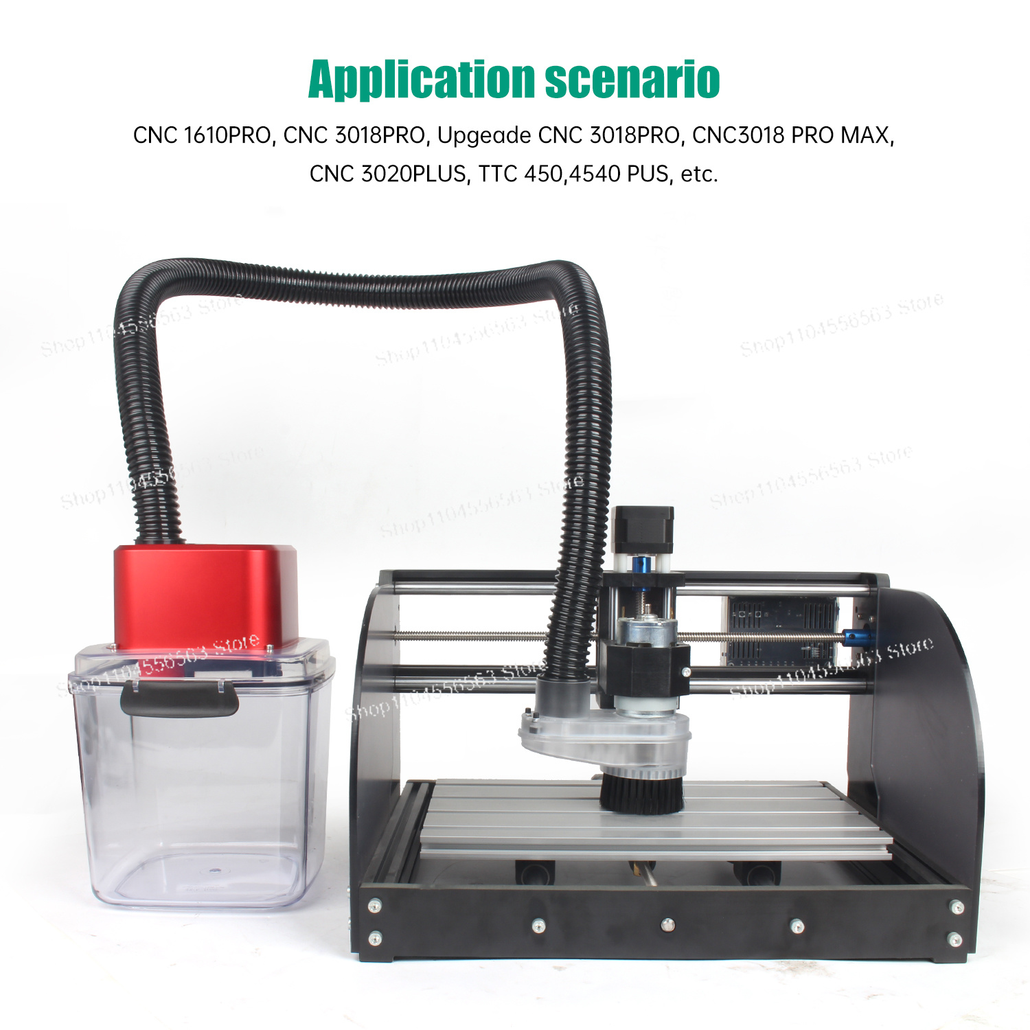 فرشاة غطاء غبار المحرك CNC بسر - مراجعة Dust Shoe Cnc وسعره